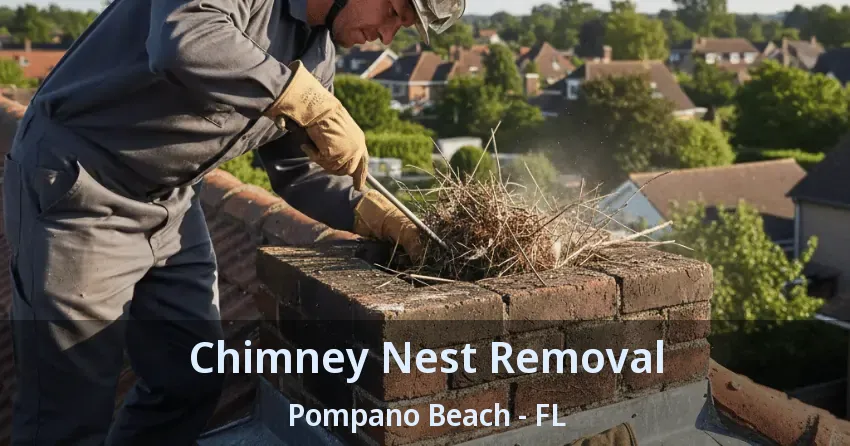 Chimney Nest Removal Pompano Beach - FL