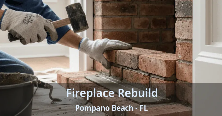 Fireplace Rebuild Pompano Beach - FL