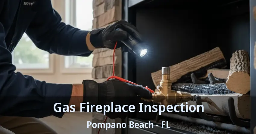 Gas Fireplace Inspection Pompano Beach - FL