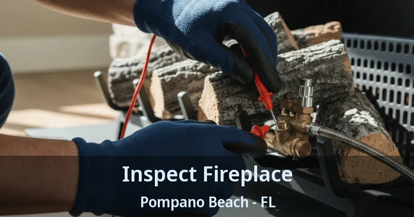 Inspect Fireplace Pompano Beach - FL