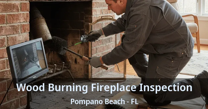 Wood Burning Fireplace Inspection Pompano Beach - FL
